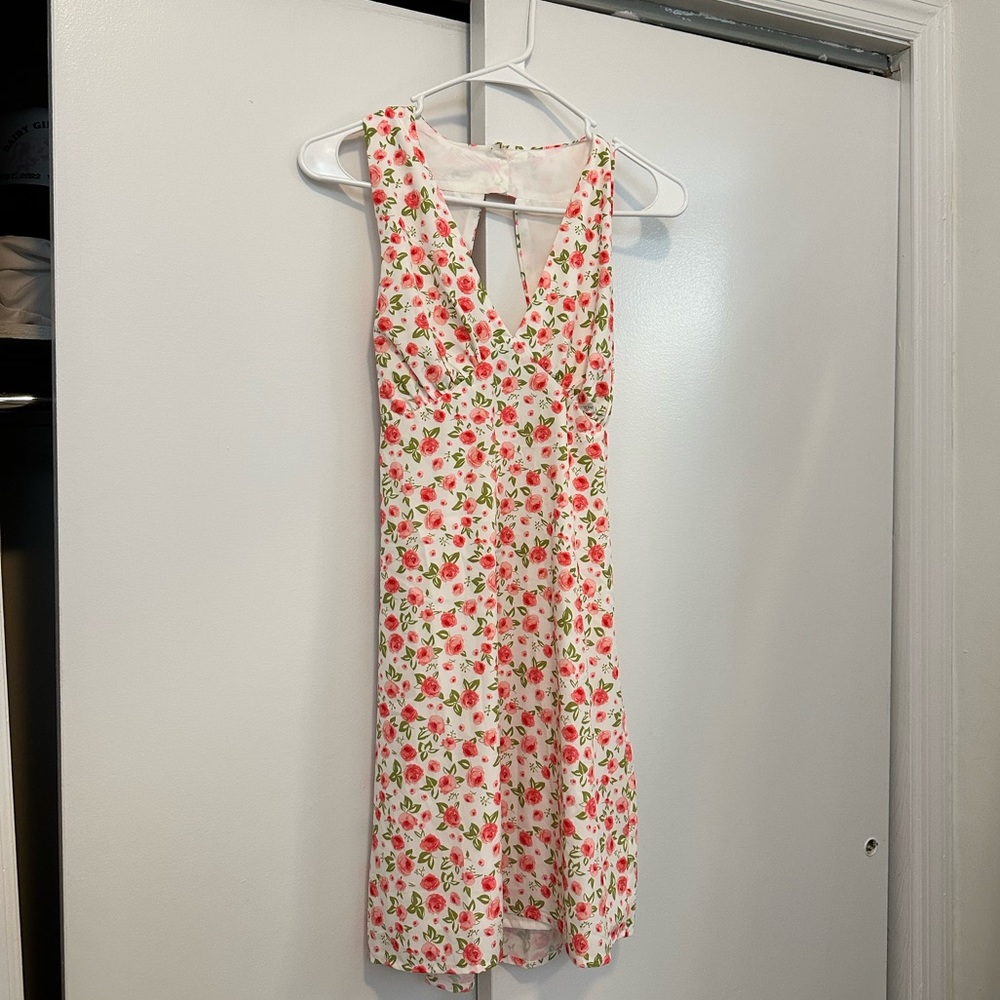 Floral mini dress